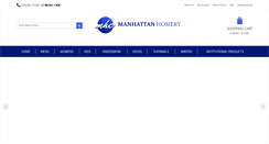 Desktop Screenshot of manhattanhosiery.net